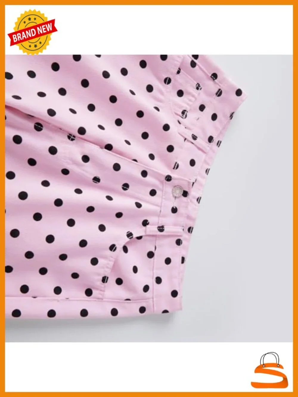 Low Rise Baggy Y2K Polka Dot Wide Leg Jeans